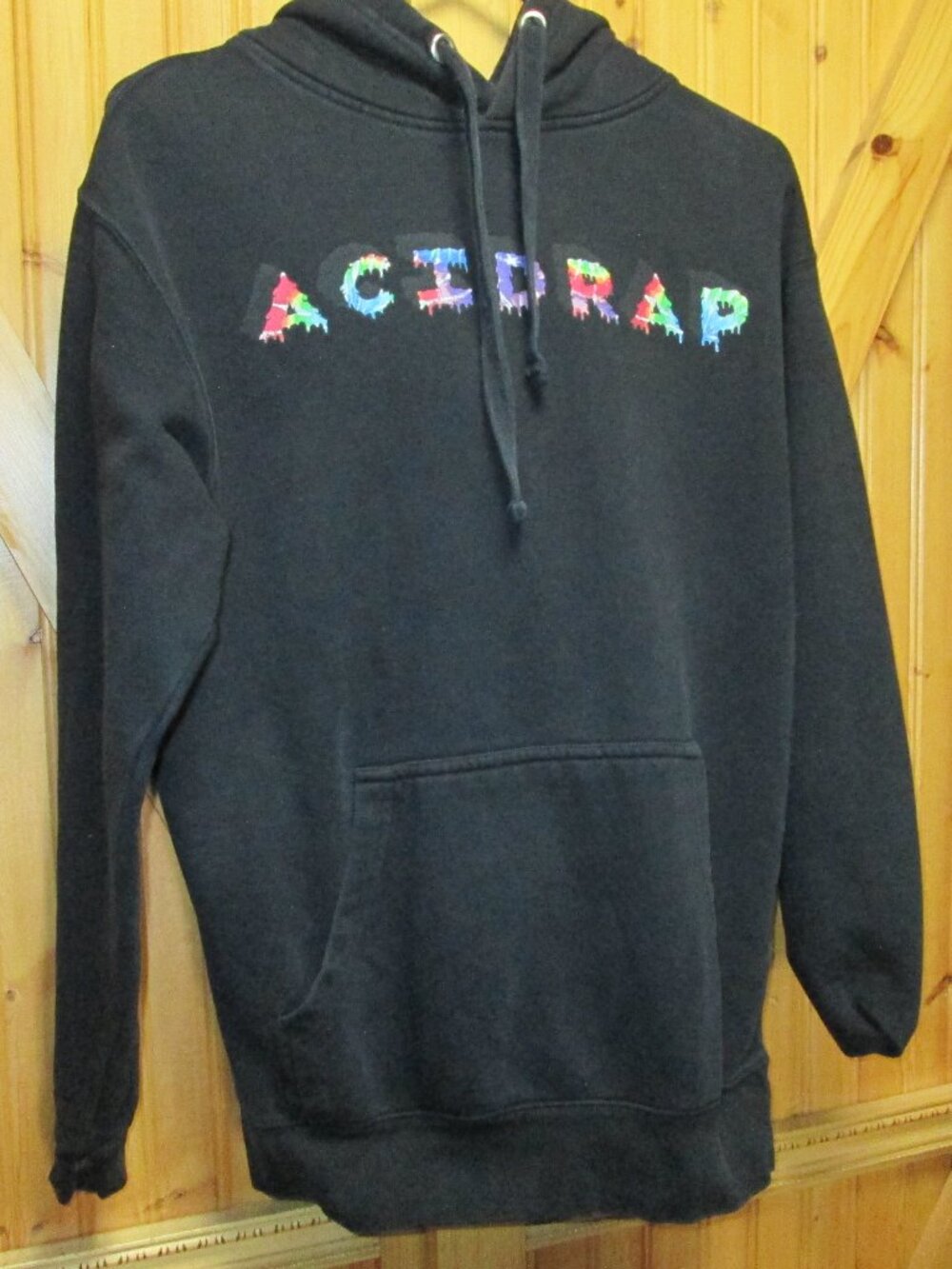Mens sm Acid-rap hoodie Chance the Rapper black